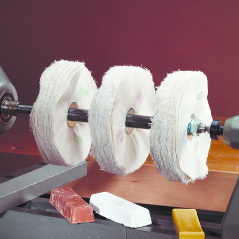 BEALL 3-On Lathe Buffing Mandrel