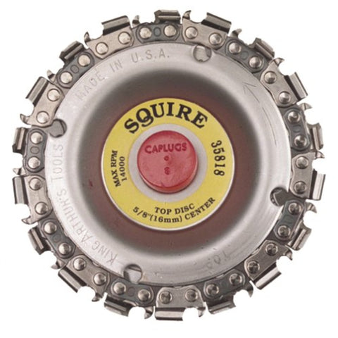 King Arthur's Tools 35818 Squire 18 Tooth, 5/8" Center Hole