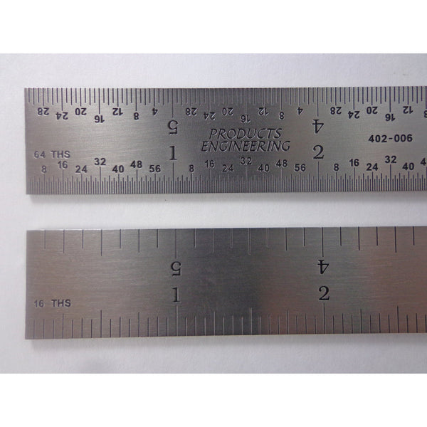 PEC Tools Rigid 6" 5R Titanium Nitride (TiN) Coated Extreme Scratch Resistant Ultra High