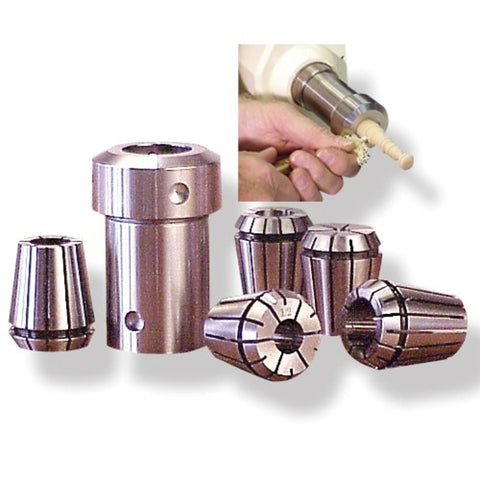Beall 1-1/4" Collet Chuck Set