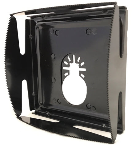 Box Saw for Double Gang Outlet Box / QBit SQ1000-D Power Oscillating Multi-Tool Saw Blade