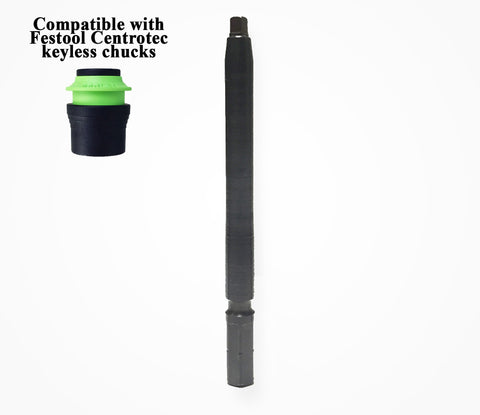 Snappy Tools #2 x 3 Inch Square Driver Bit with Hardened Tip, Compatible with Festool Centrotec Chucks #95312