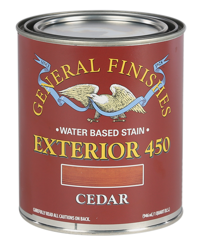 General Finishes Exterior 450 Water Based Wood Stain