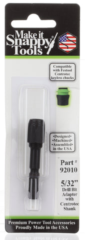 Snappy Tools Drill Bit Adapter, Compatible with Festool Centrotec Chucks