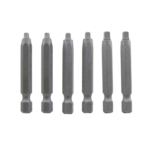 Snappy Tools #1,#2,#3 x 2 Inch Square Driver Bits (2 Pcs. Each) #52123