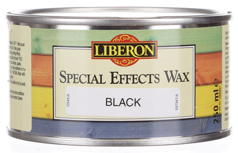 Liberon Black Patinating Special Effects Wax, 250 ml