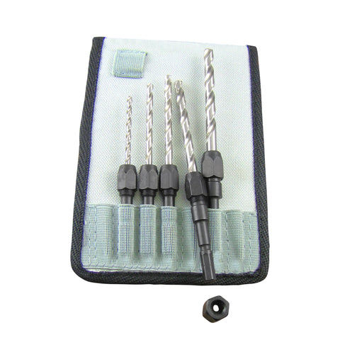 Snappy Tools 5-Piece Drill Bit Adapter Set Compatible with Festool Centrotec Chucks