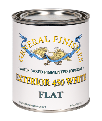 General Finishes Exterior 450 White Water Based Topcoat