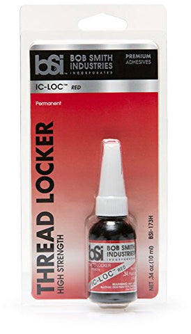 Bob Smith Industries BSI-173 Red IC-LOC High Strength Thread Locker, 0.34 fl. oz.