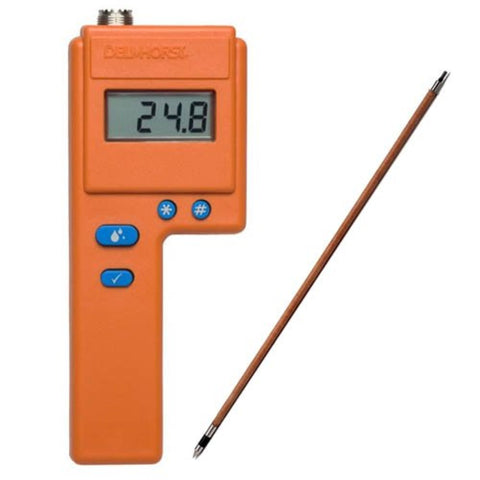 Delmhorst F-2000/1235 F-2000 Hay Moisture Meter, 1235 10" Probe Value Package