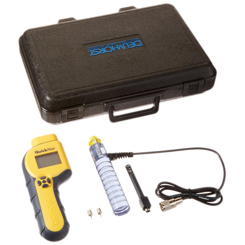 Delmhorst QUICKNAV/BP 3-in-1 Moisture Meter with 324CAS-0103 Carrying Case, 2-E