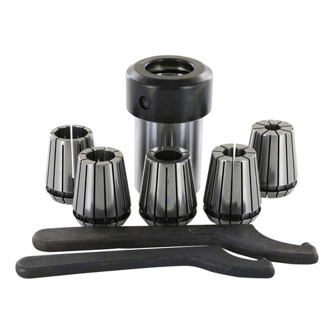 Beall 1 in x 8 tpi Collet Chuck Set