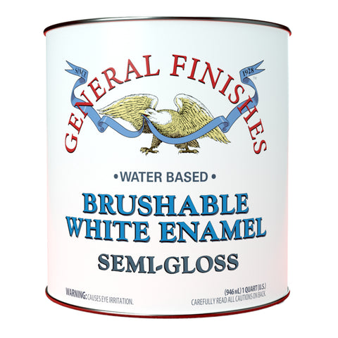 General Finishes Brushable White Enamel