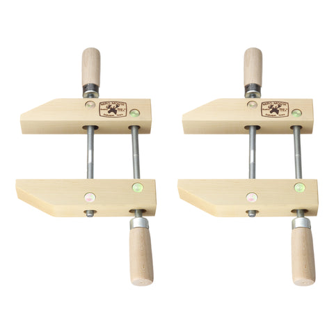 Dubuque Clamp Works Made in USA Wood Hand Screw Clamp 8 inch Hard Maple Jaw