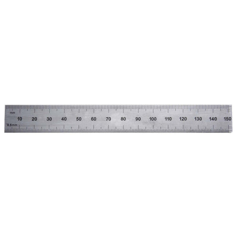 PEC® 6 Rigid Stainless Steel 4R Machinist Engineering Ruler