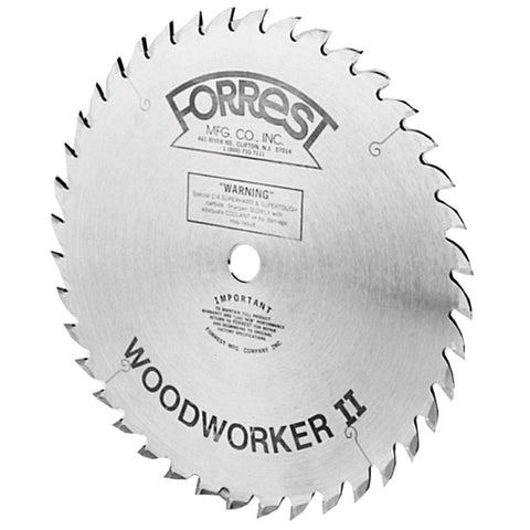 Forrest WW10407125 Woodworker II 10-Inch 40 Tooth  ATB 1/8-Inch Kerf Saw Blade with 5/8-Inch Arbor