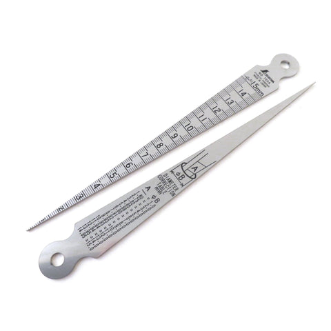 Shinwa 15 mm Taper Gauge Stainless Hadened Steel 700a