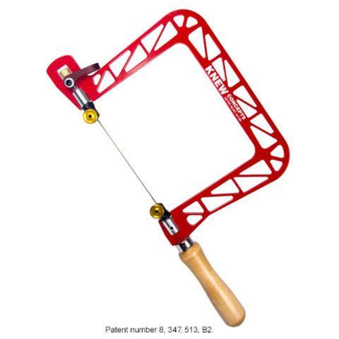 Knew Concepts 5" Mk.IV Heavy Duty Hand Saw with Lever Tension and Swivel Blade Clamps