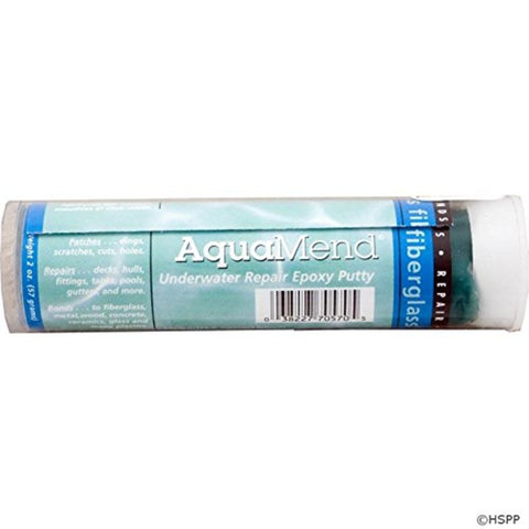Polymeric Systems 600470570 AquaMend Underwater Pool & Spa Epoxy Putty - 2 oz