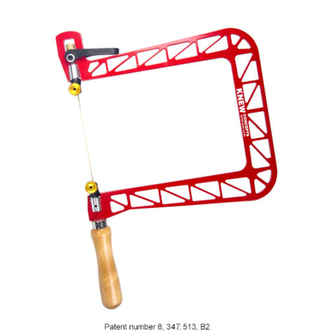 Knew Concepts 8" Mk.IV Heavy Duty Hand Saw with Lever Tension and Swivel Blade Clamps