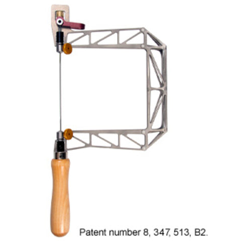 Knew Concepts 5" Titanium Birdcage Fret Saw with Lever Tension