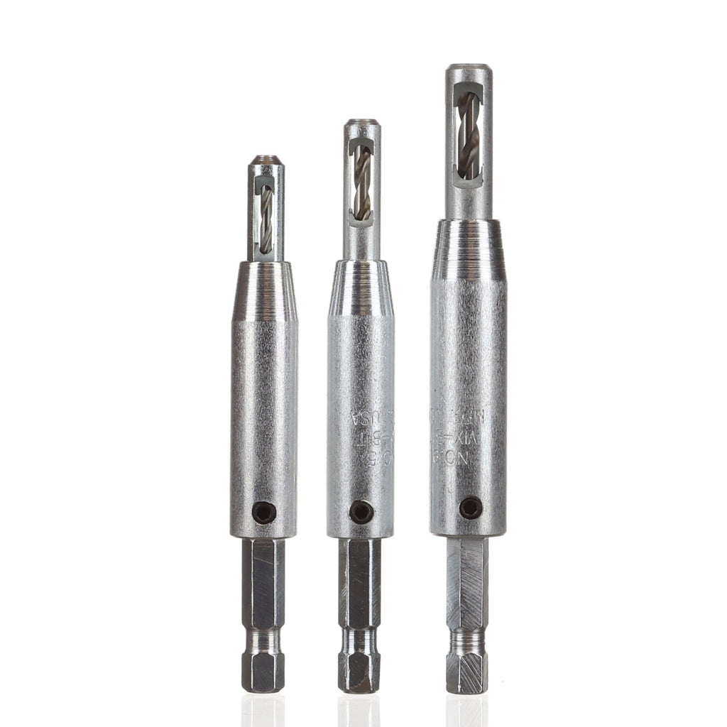 Buy S.E. Vick 3-Piece Set Vix-Bits Self-Centering Hex Drill Bits #3, #5 ...