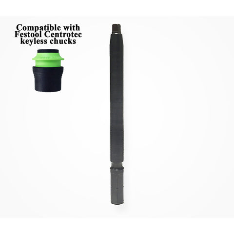 Snappy Tools #2 x 3 Inch Square Driver Bit with Hardened Tip, Fits Festool Centrotec Chucks #95312